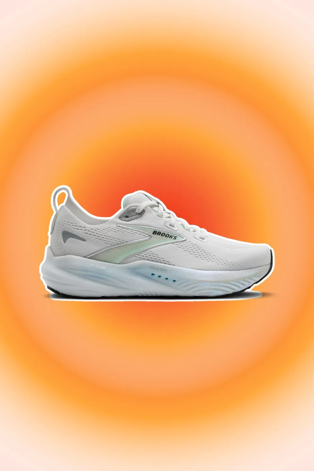 White Brooks Marathon training running shoe