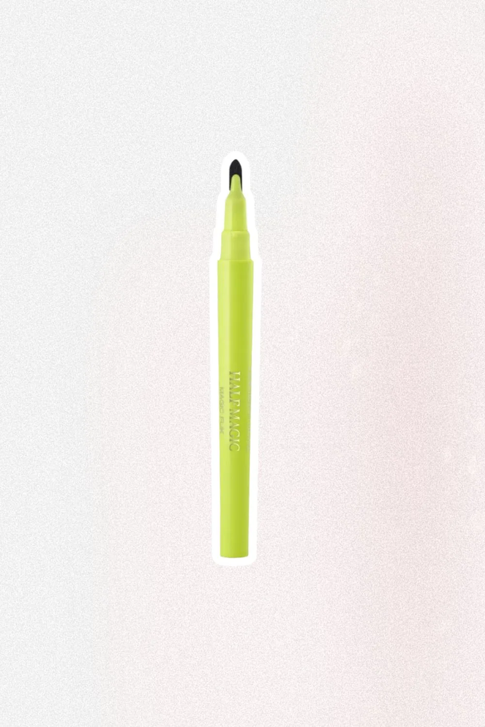 Green eyeliner pen with black tip.