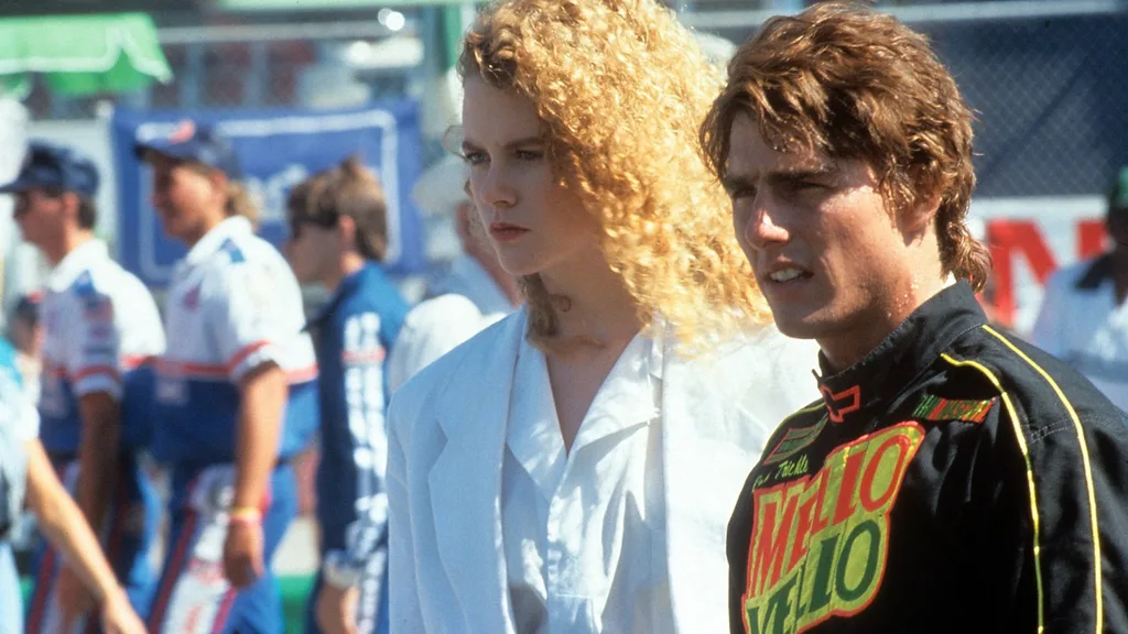 nicole kidman and tom cruise in days of thunder