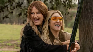 Malin and Brittany star in sultry new drama The Hunting Wives.