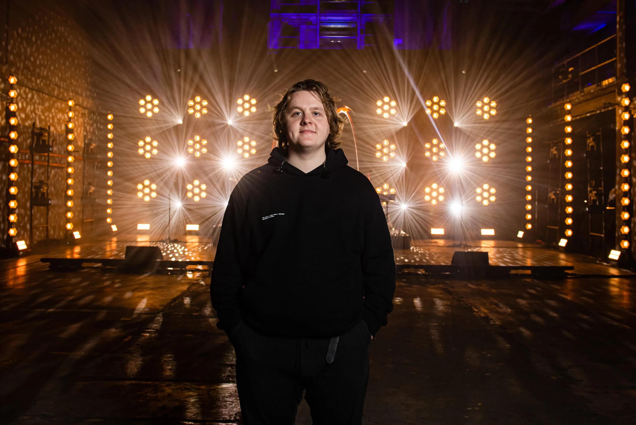 the singer at an event in 2020