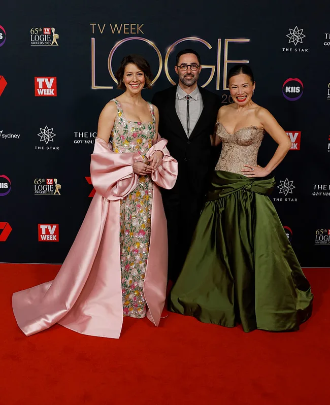 Masterchef Judges Sofia Levin, Andy Allen and Poh Ling Yeow