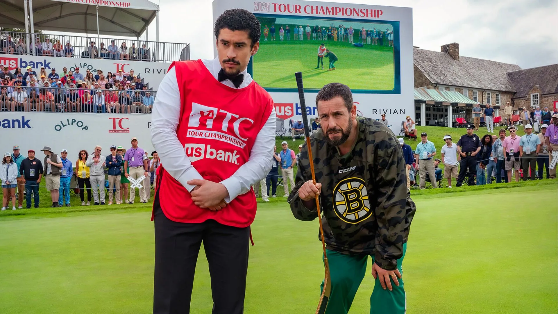 Bad bunny stars in Happy Gilmore 2 as adam sandler's caddy