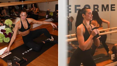 pilates reformer machine