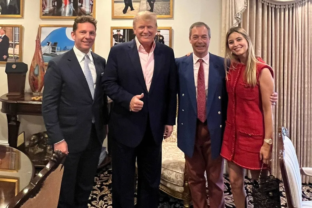 Nick and Holly visited Donald Trump a his home in the US and have thrown political fundraisers in the UK