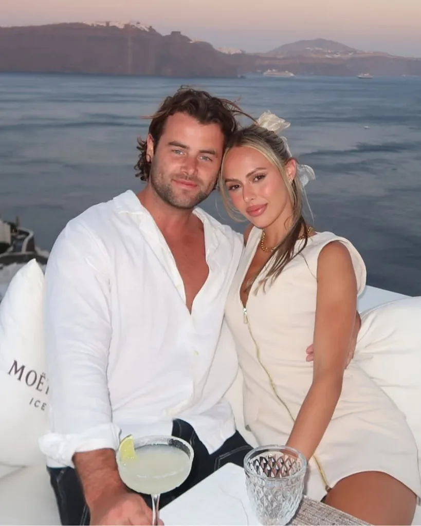 mia favola with boyfriend bass miller