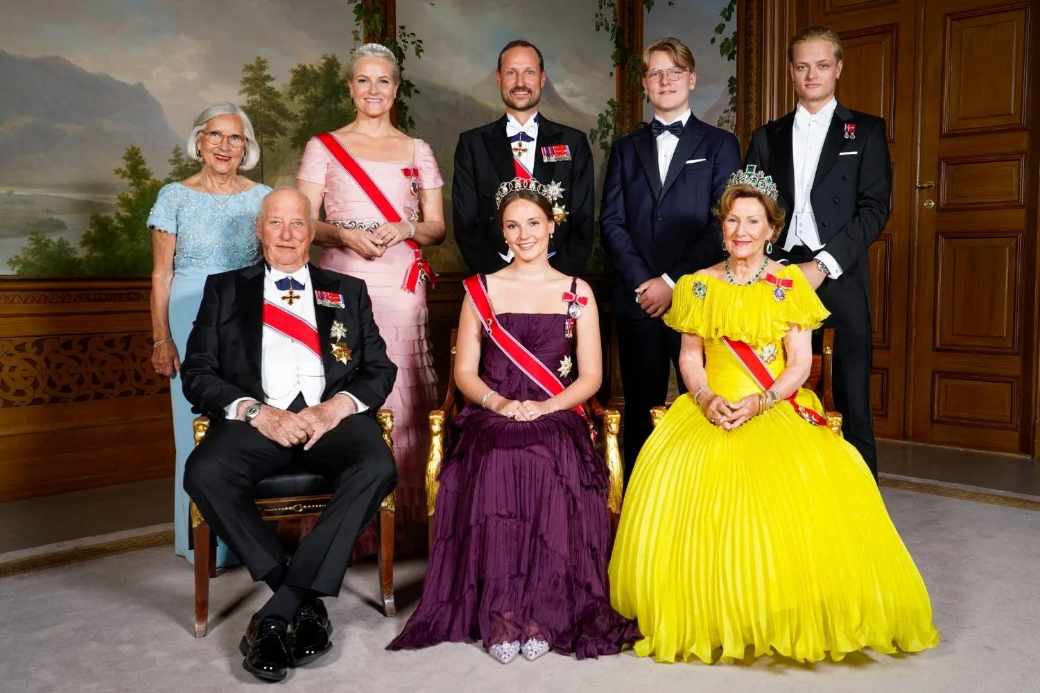 Norway's royal family 