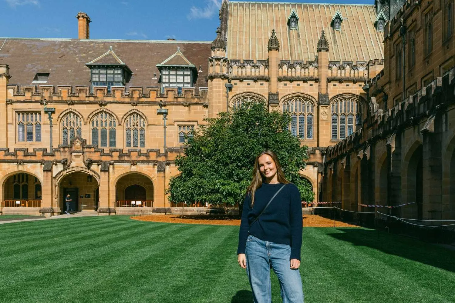 Princess Ingrid at the university of Sydney 
