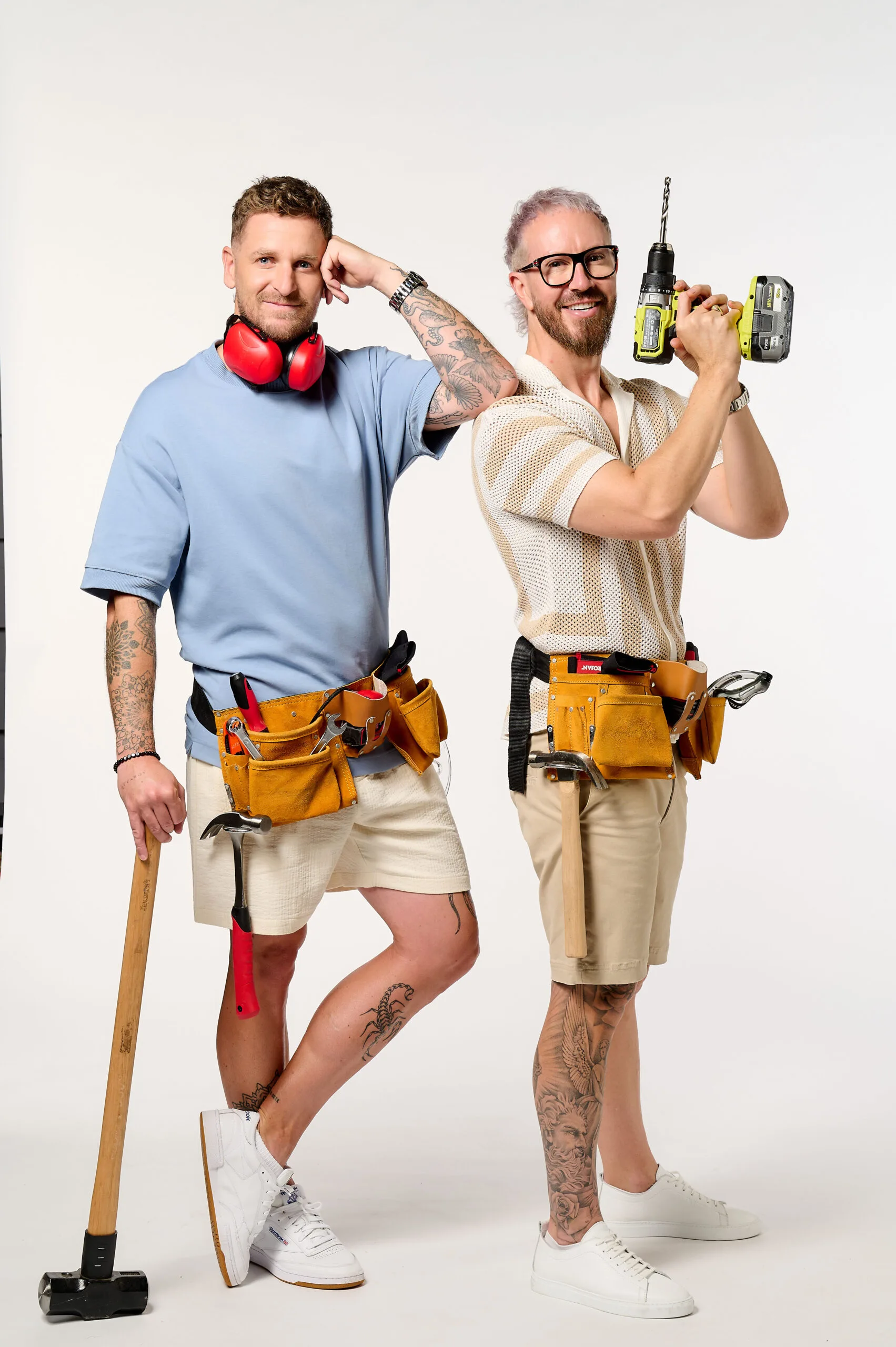 the block contestants 2025 - robby and mat