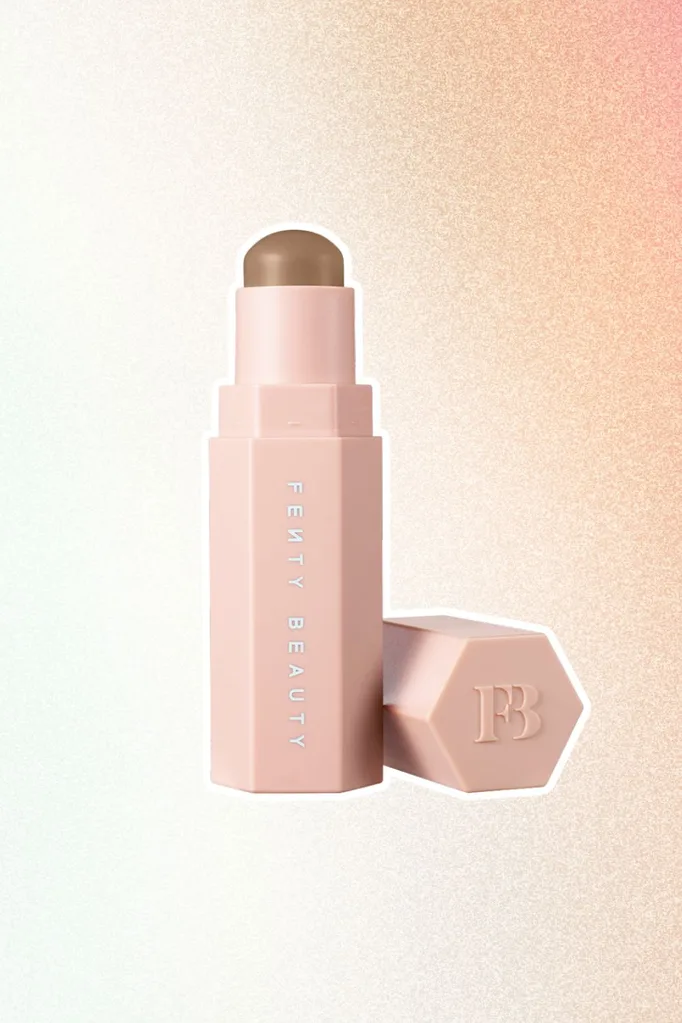 Bella Hadid Makeup Fenty Contour stick with lid off