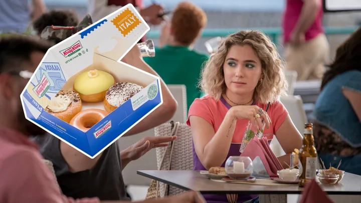 This new Krispy Kreme drop is White Lotus season two in a delicious box