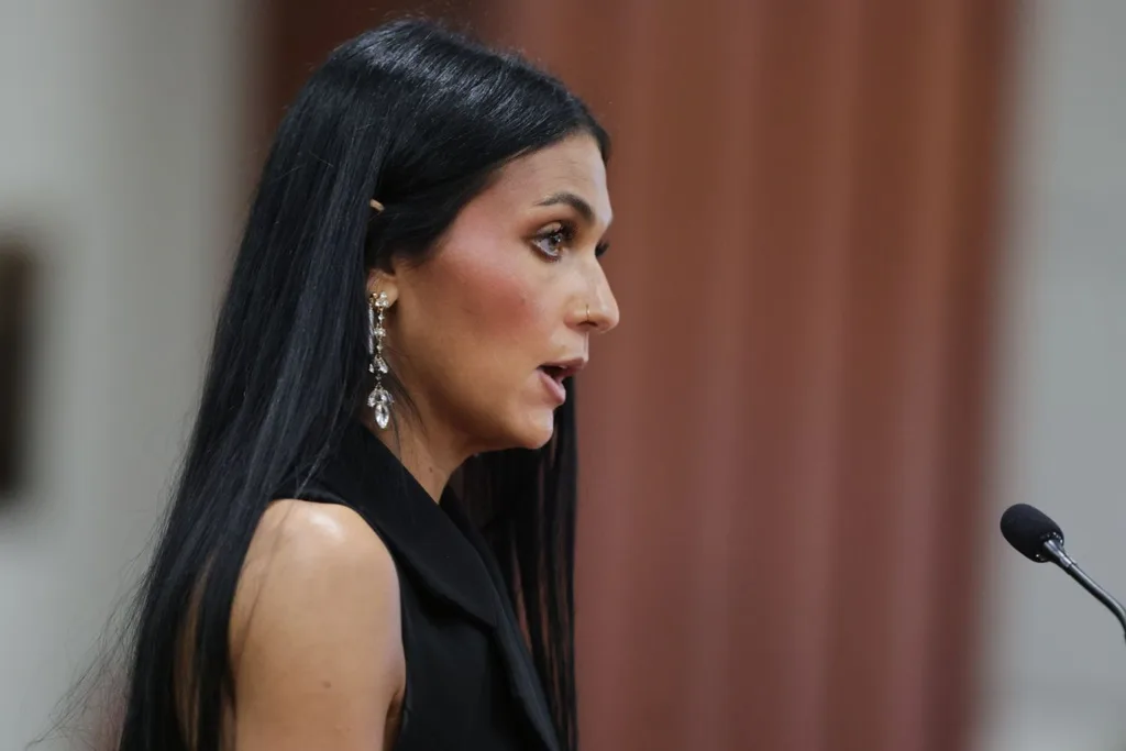 Alivea Goncalves says her victim statement in court.