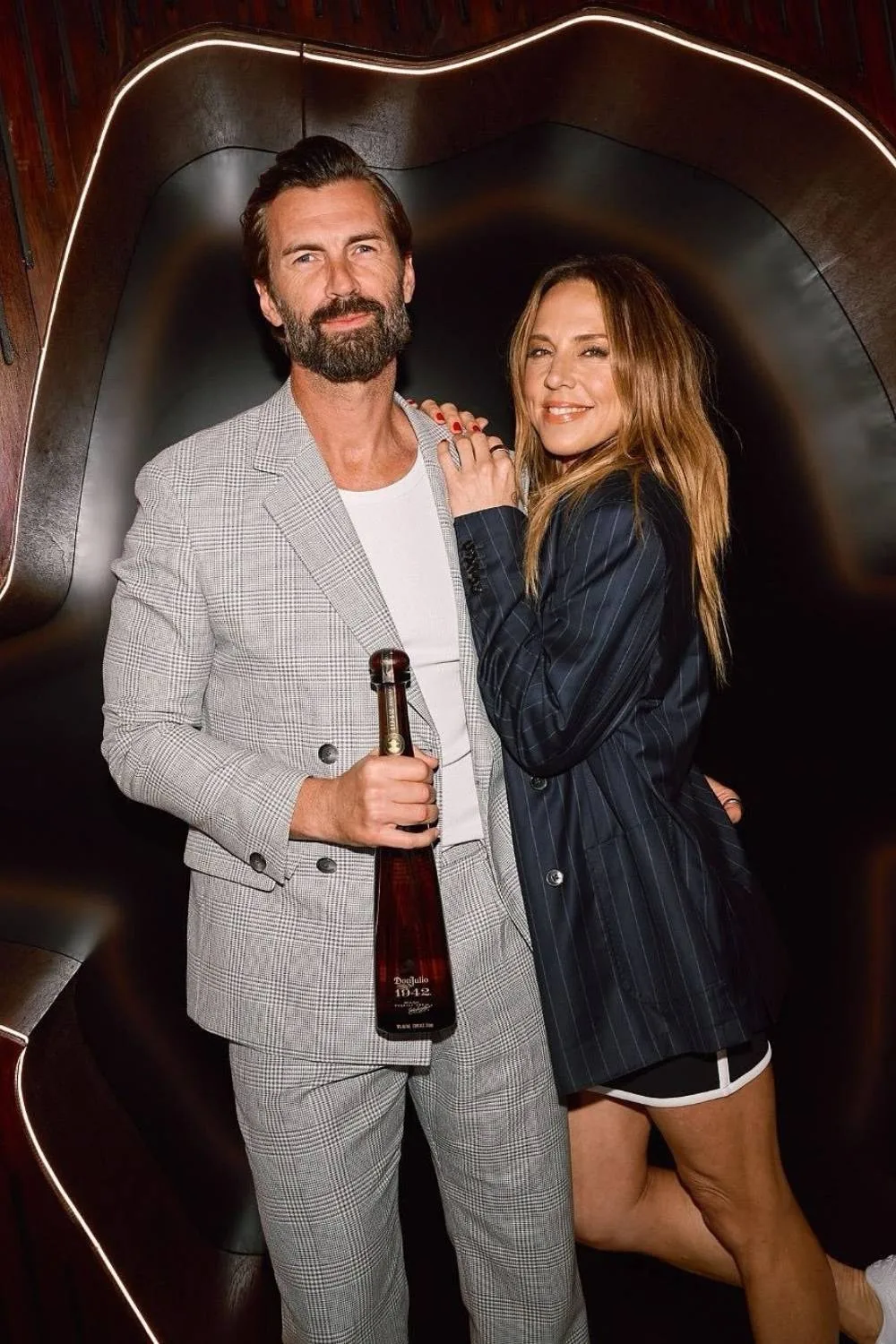 Melanie C and Peter Dingwall