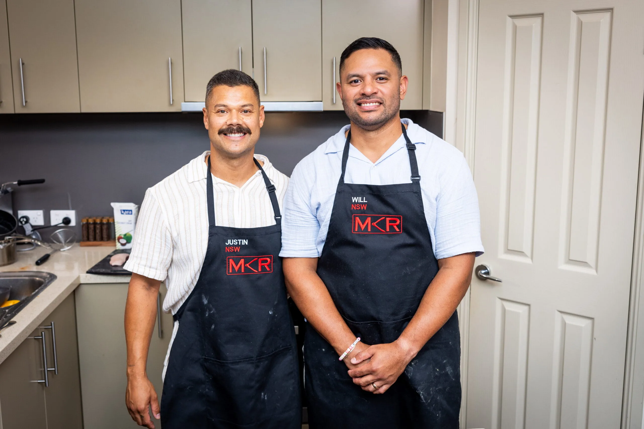 my kitchen rules 2025 contestants - justin and will