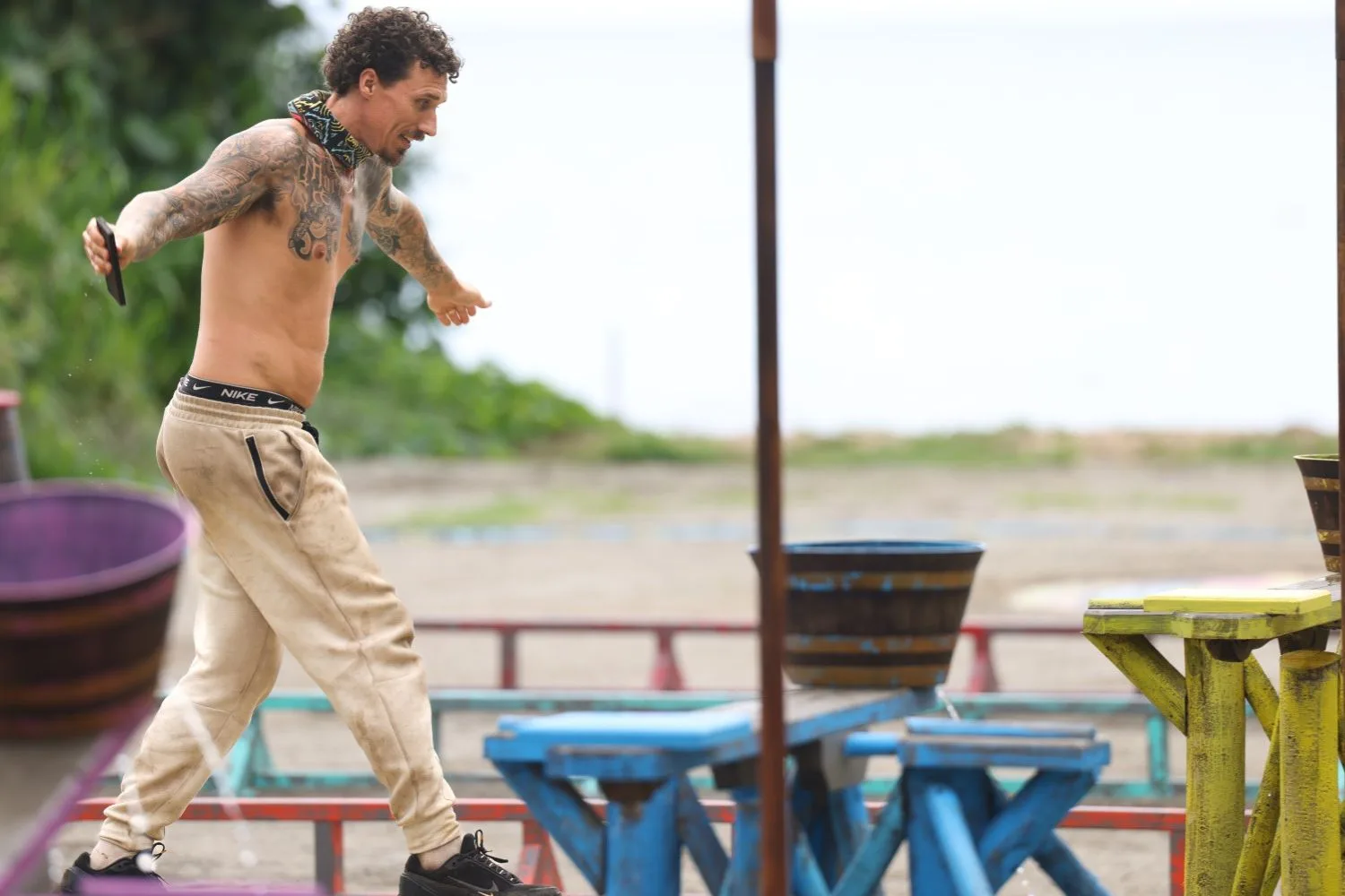 Fan favourite Luke Toki puts it all on the line to win Individual Immunity in Survivor: Australia v The World