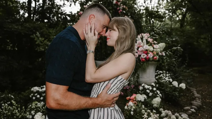 Taylor Swift and Travis Kelce