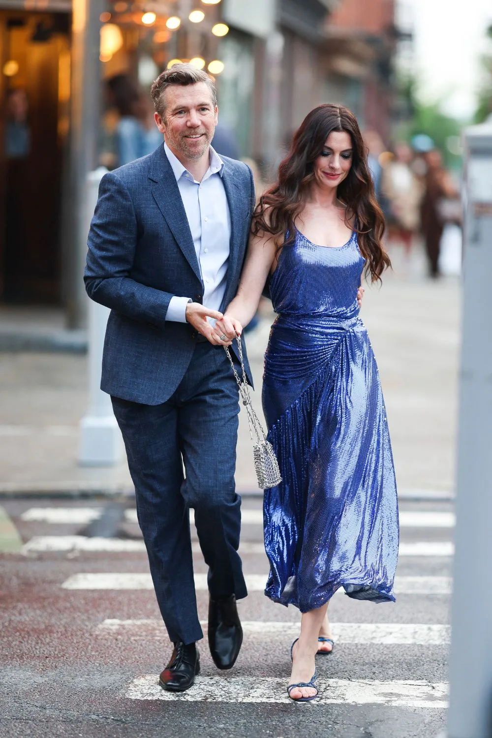 Patrick Brammall and Anne Hathaway