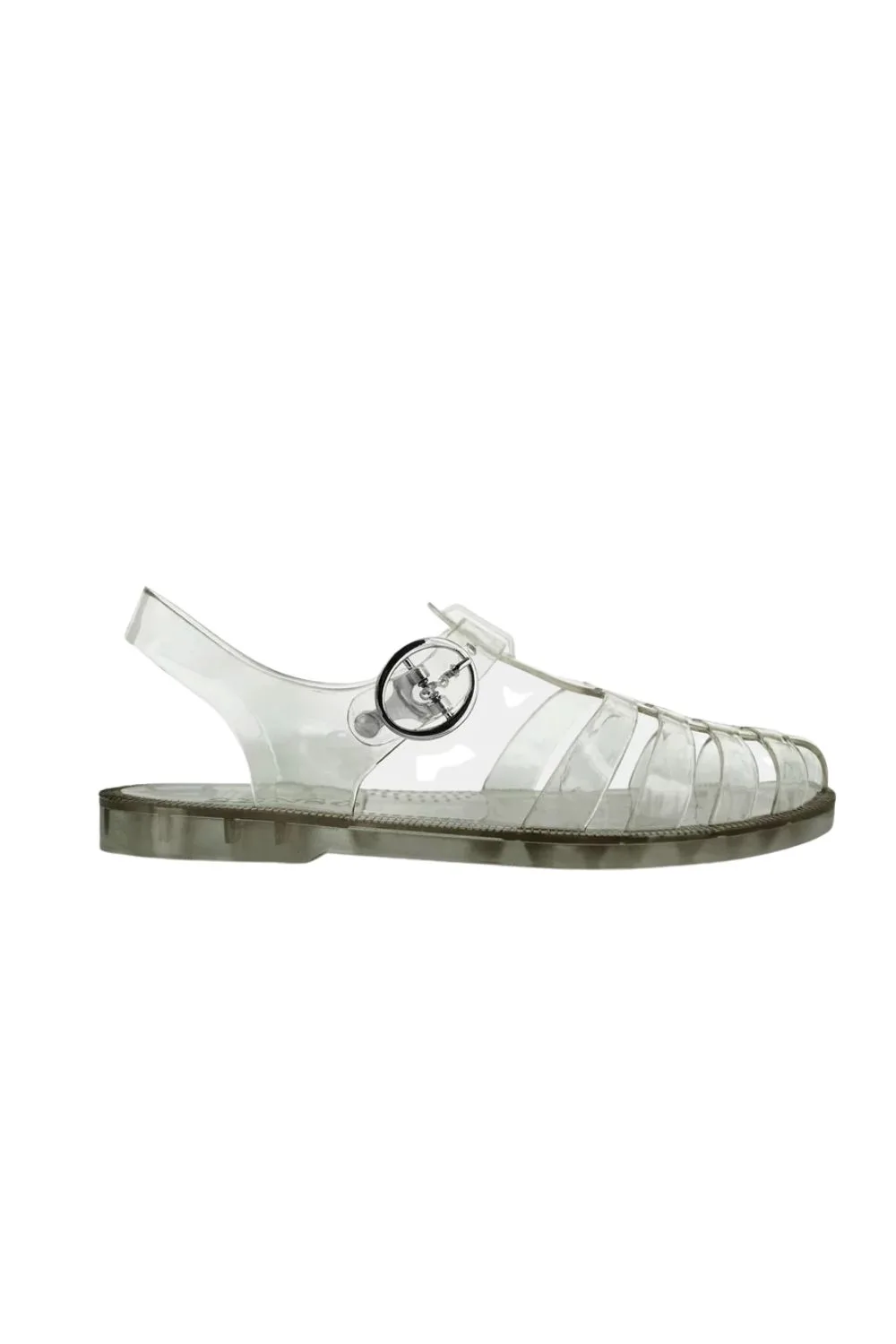 Clear jelly fisherman sandal