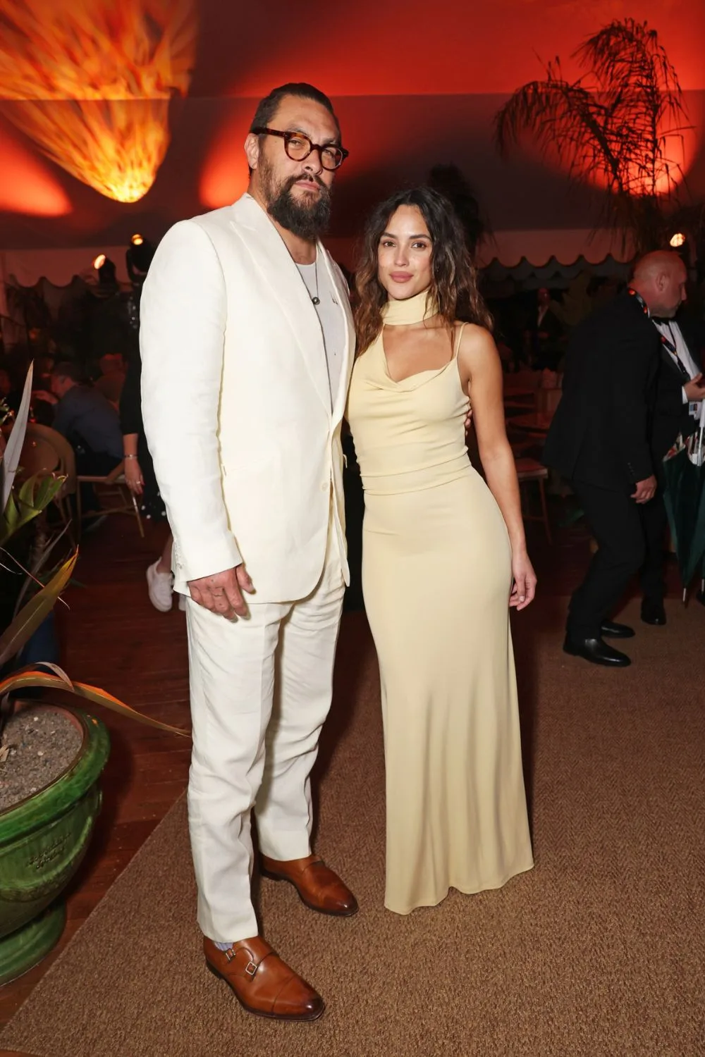 Jason Momoa and Adria Arjona