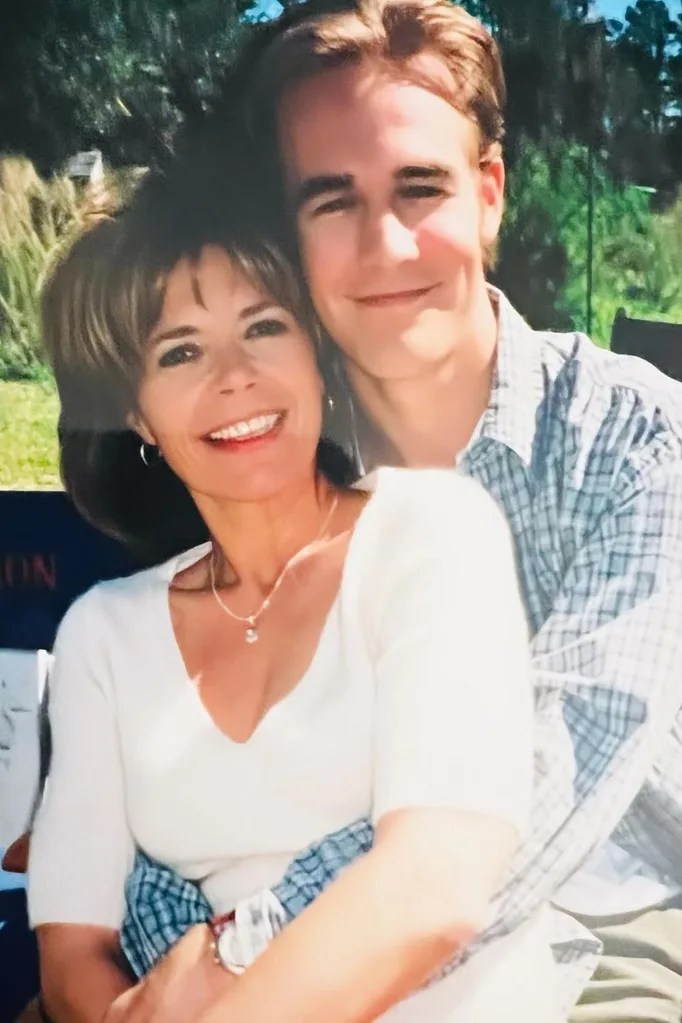 Dawson's Creek co-stars Mary-Margaret Humes and James Van Der Beek