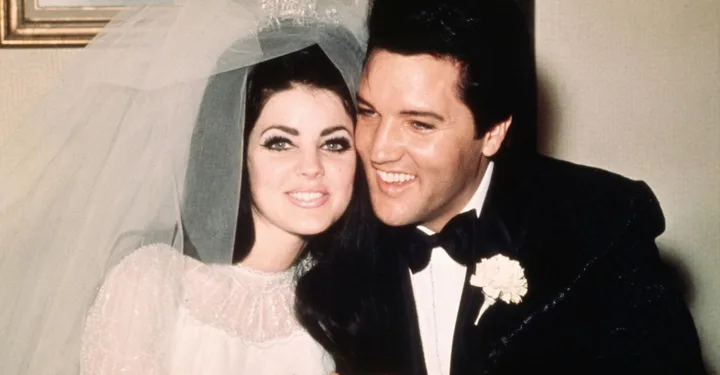 Priscilla and Elvis Presley