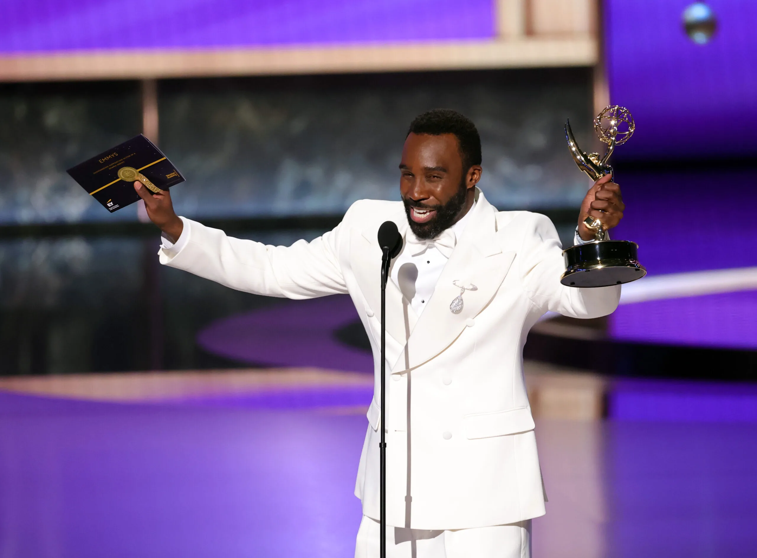 emmy moments 2025 tramell tillman