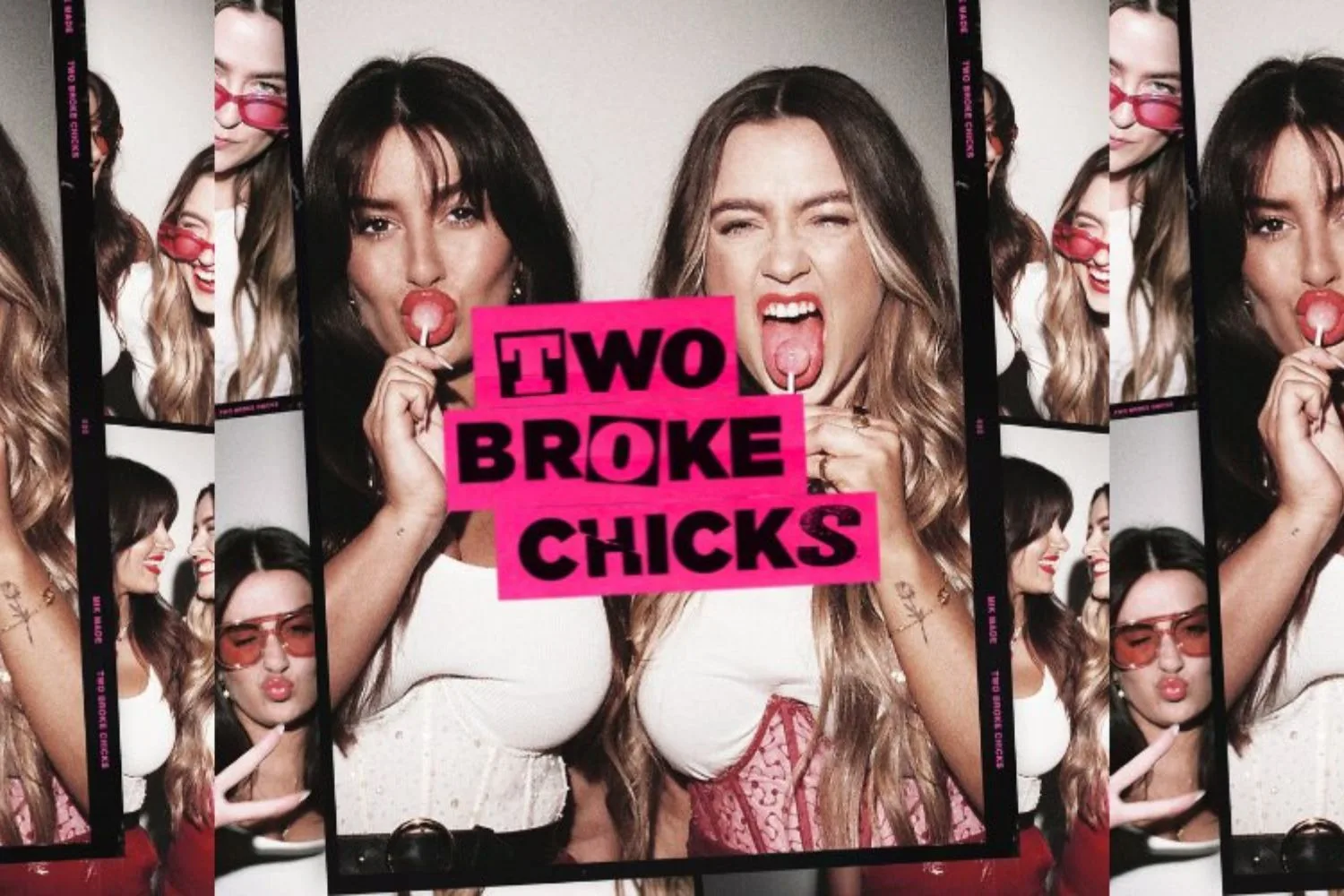 two broke chicks podcast imagery 