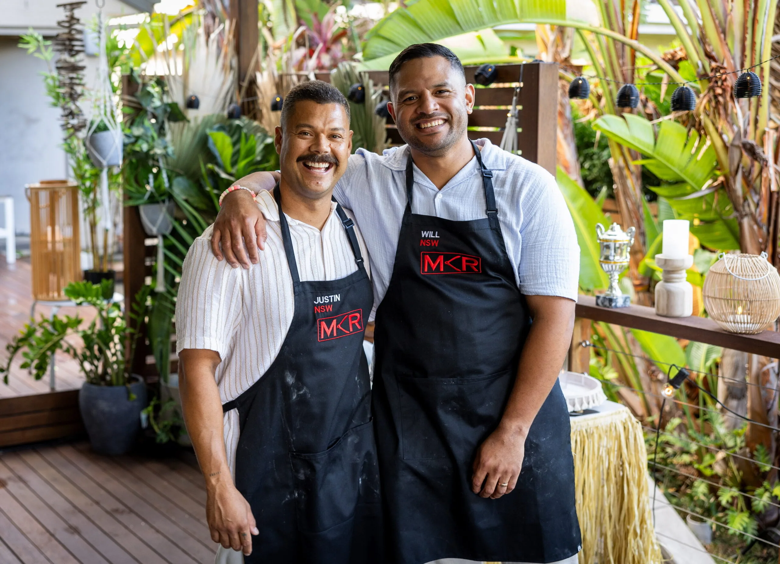 my kitchen rules contestants justin and will