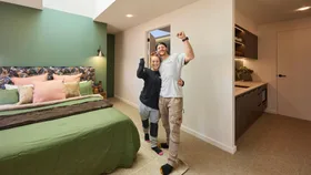 Who won The Block 2025 room reveals?