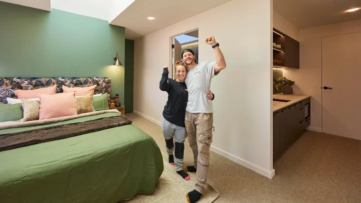 Who won The Block 2025 room reveals?