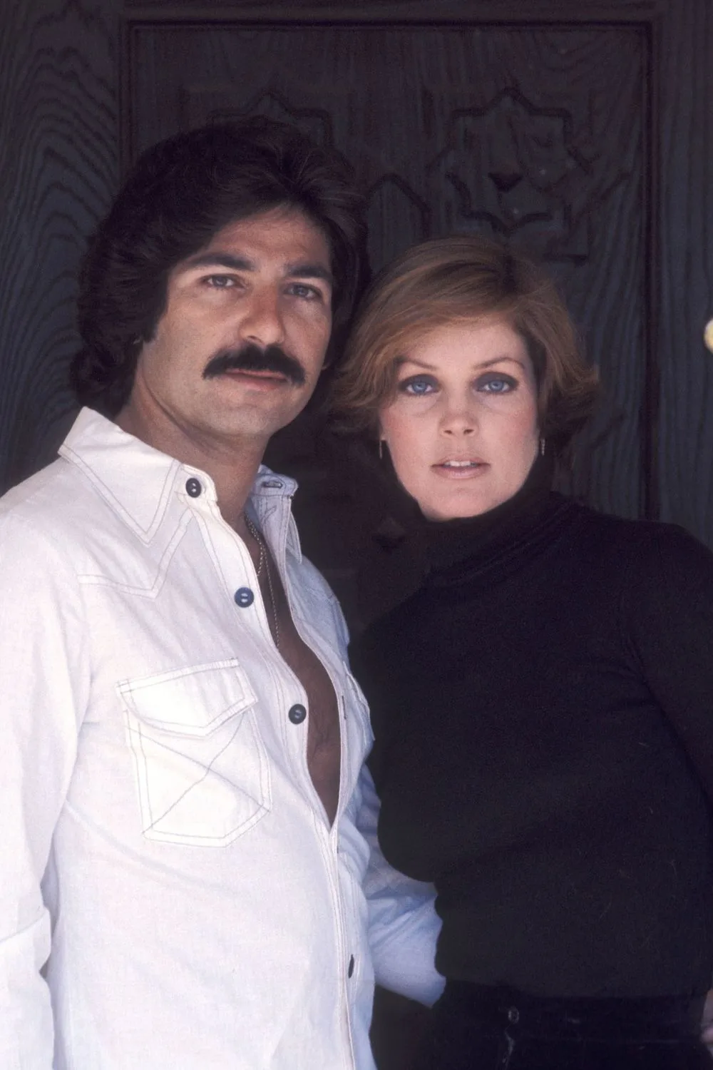 Robert Kardashian and Priscilla Presley