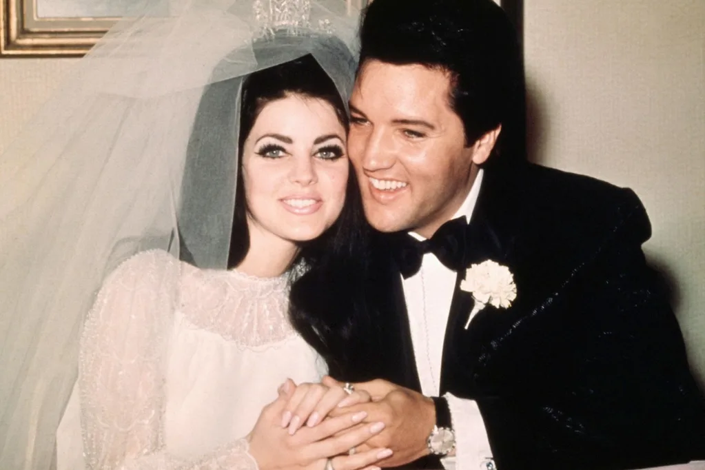 Priscilla and Elvis Presley