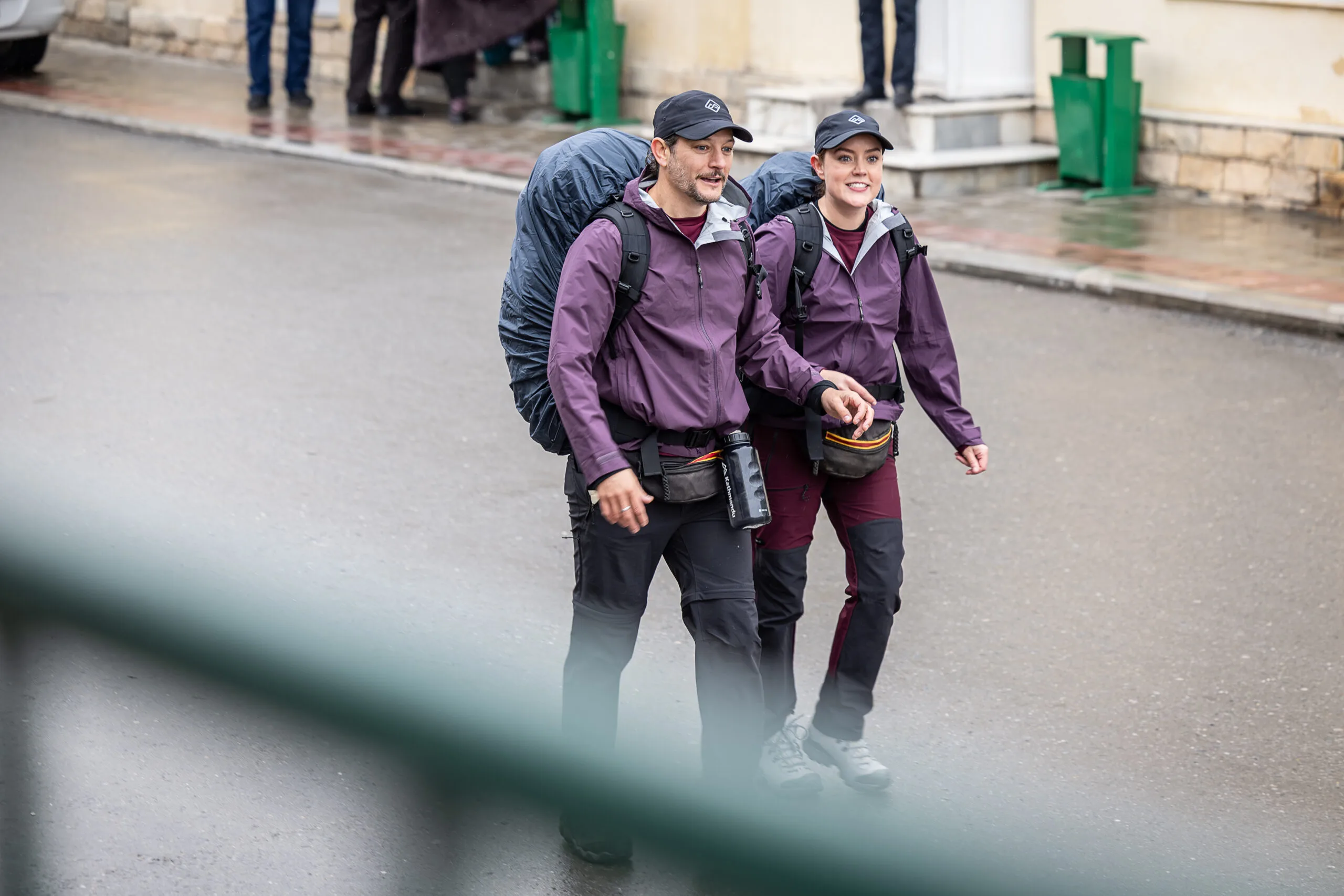 rob mills and georgie tunny backpacking