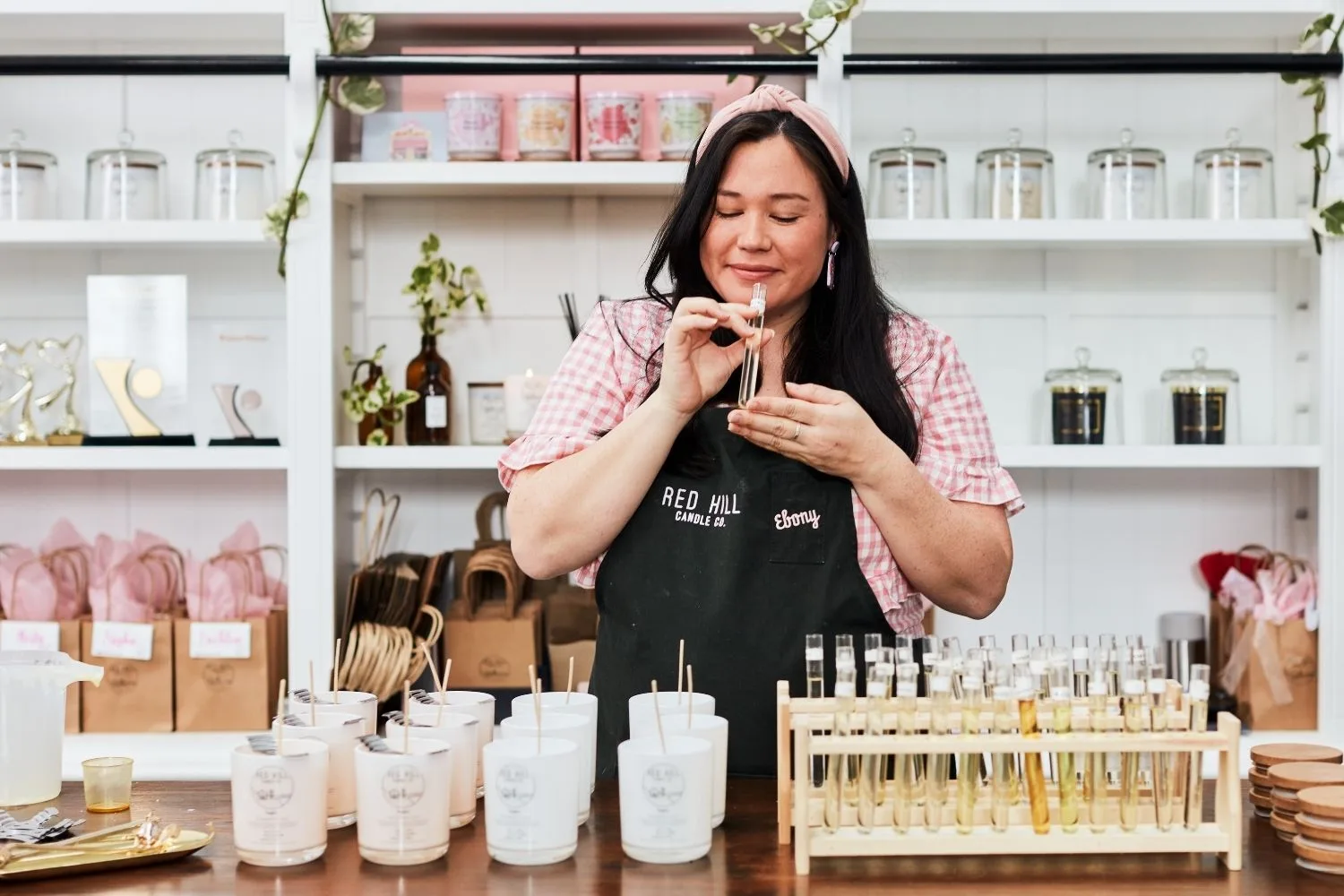 Red Hill Candle Co.'s Ebony Flett