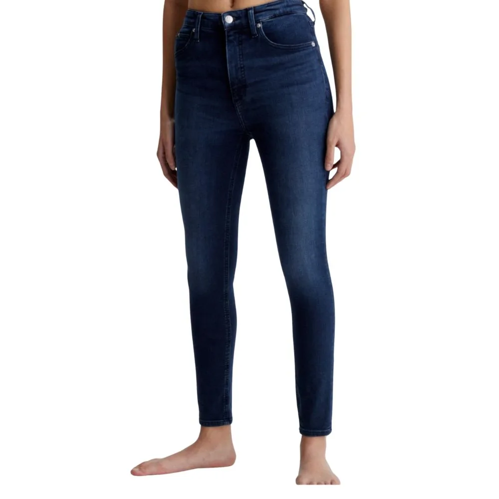 calvin klein dark rinse skinny jeans