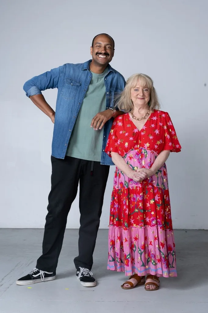 Matt Okine and Denise Scott co-star in Mother and Son.