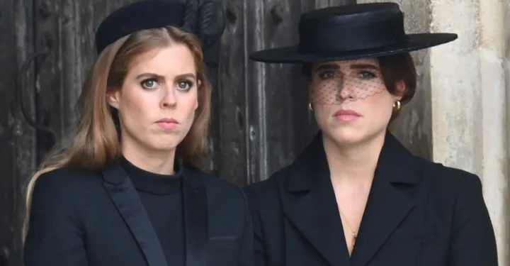 Princess Beatrice and Princes Eugenie