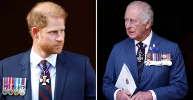 Prince Harry and King Charles
