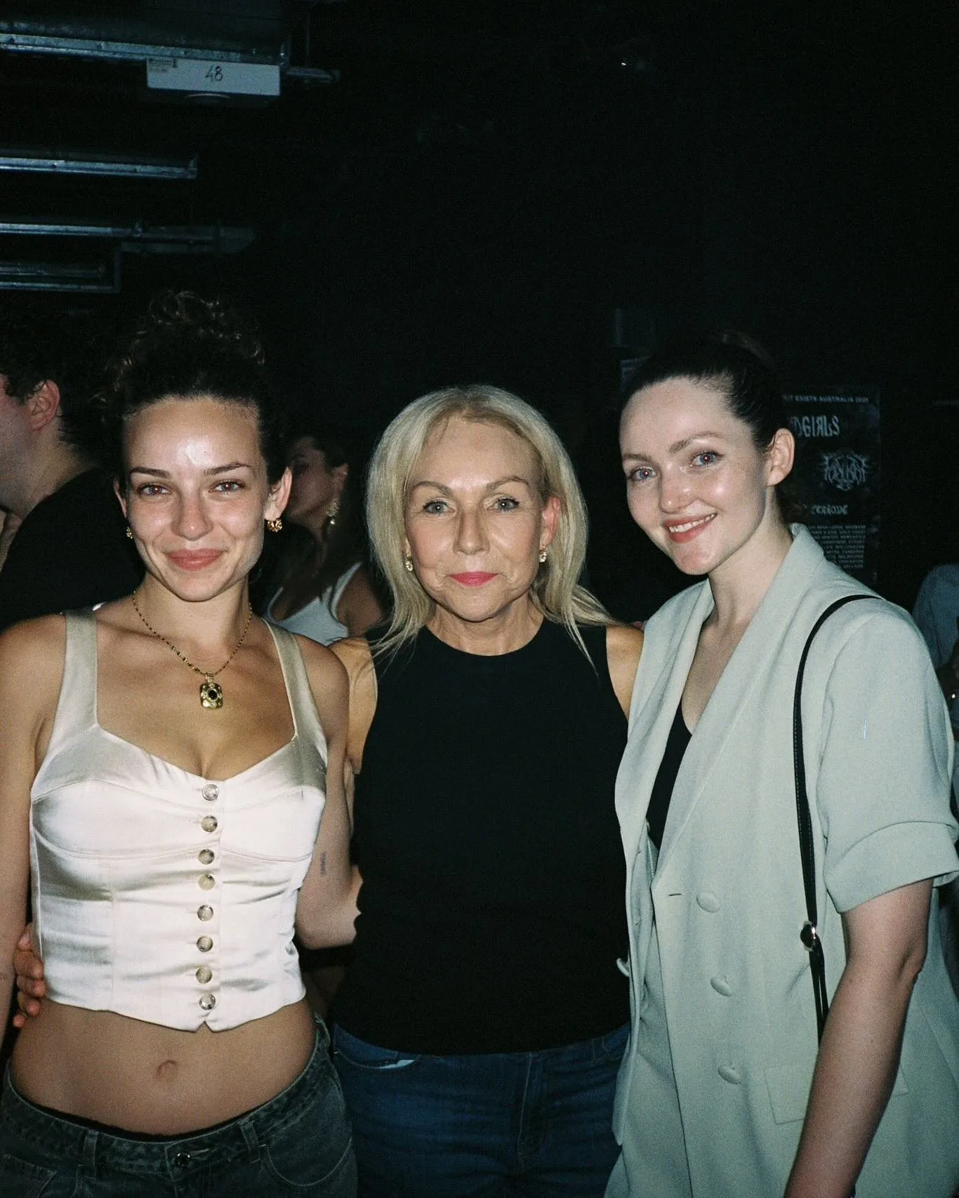 laura with her two daughters