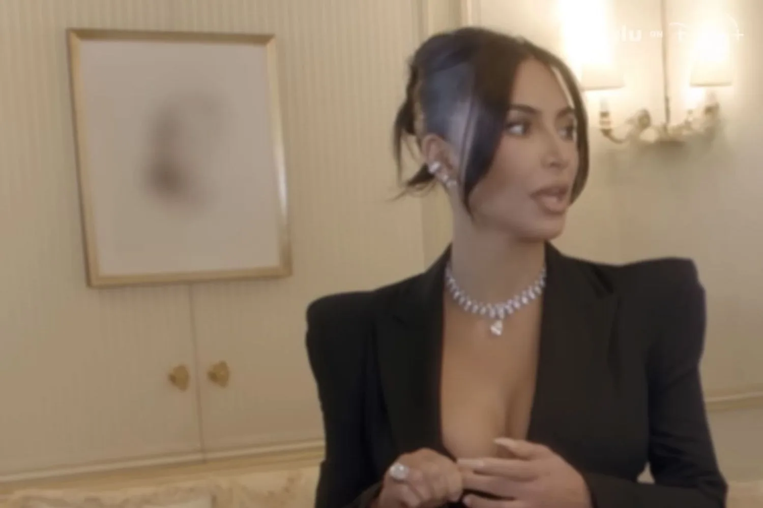 Kim Kardashian glams up for The Kardashians Season 7.