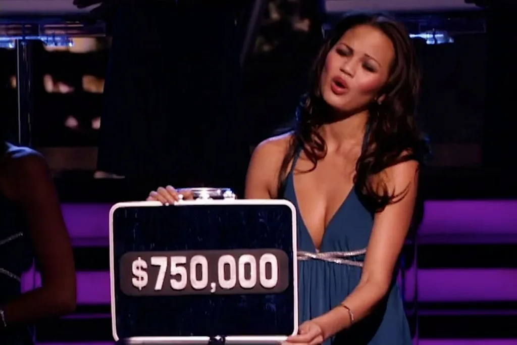 Chrissy Teigen on deal or no deal