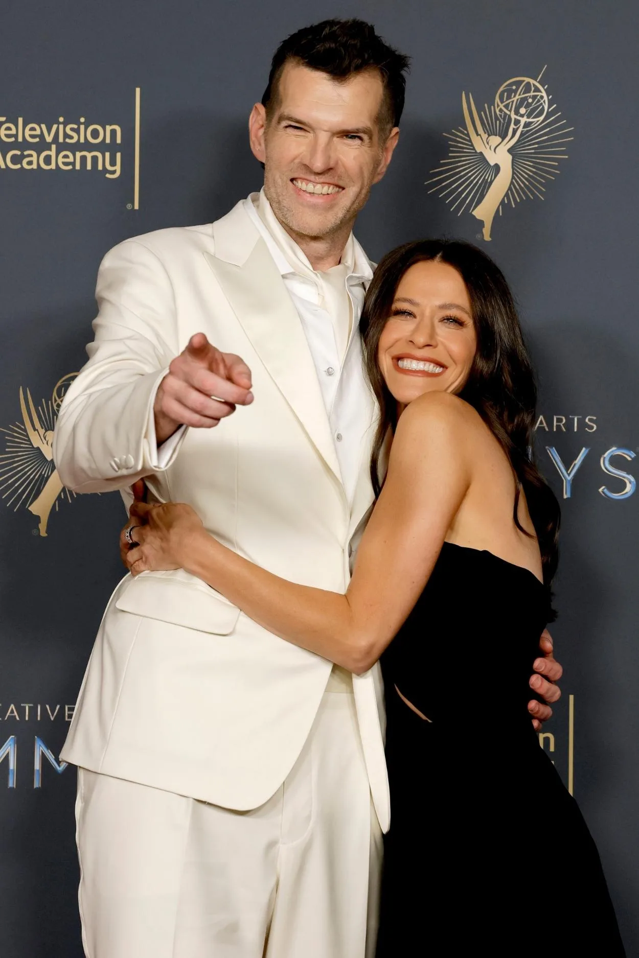 Timothy Simons and Jackie Tohn