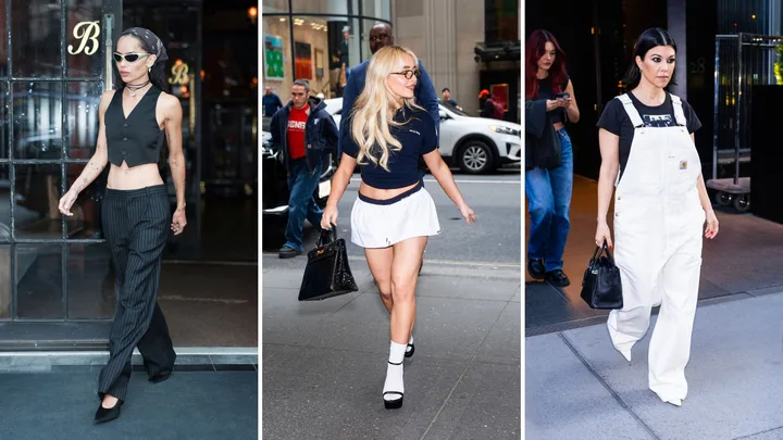 Zoe Kravitz, Sabrina Carpenter and Kourtney Kardashian