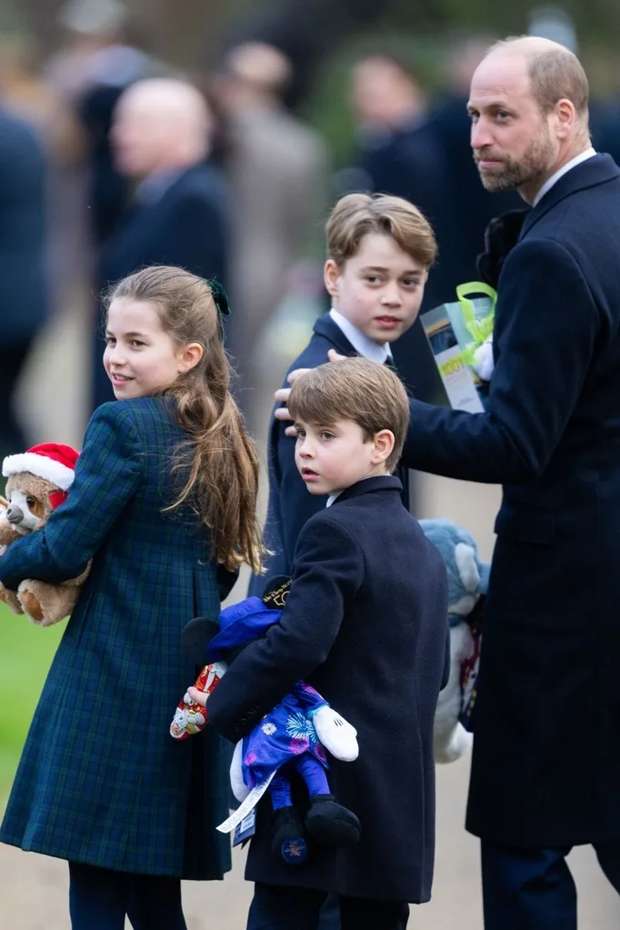 Prince William with his three kids