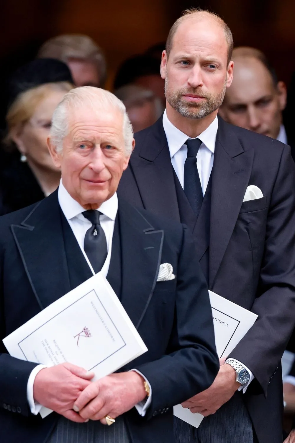 King Charles and Prince William 
