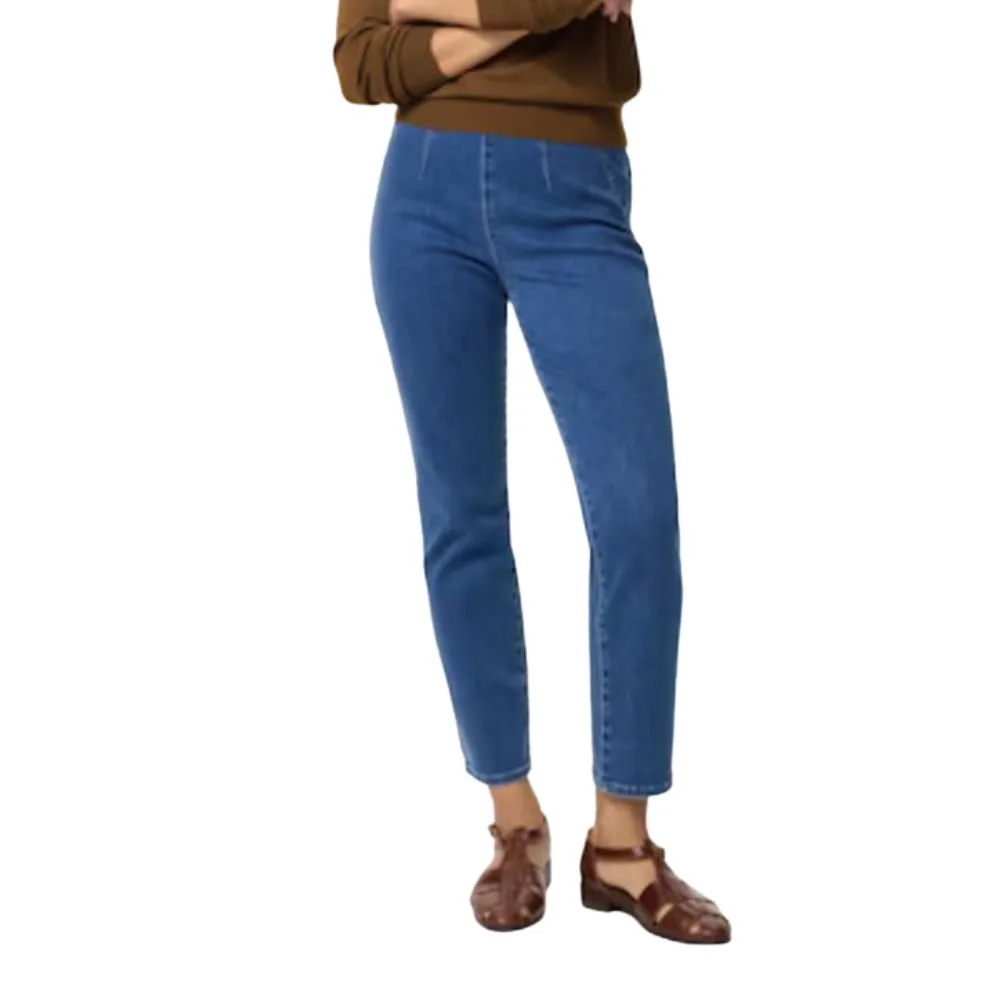 Uniqlo blue skinny jeans