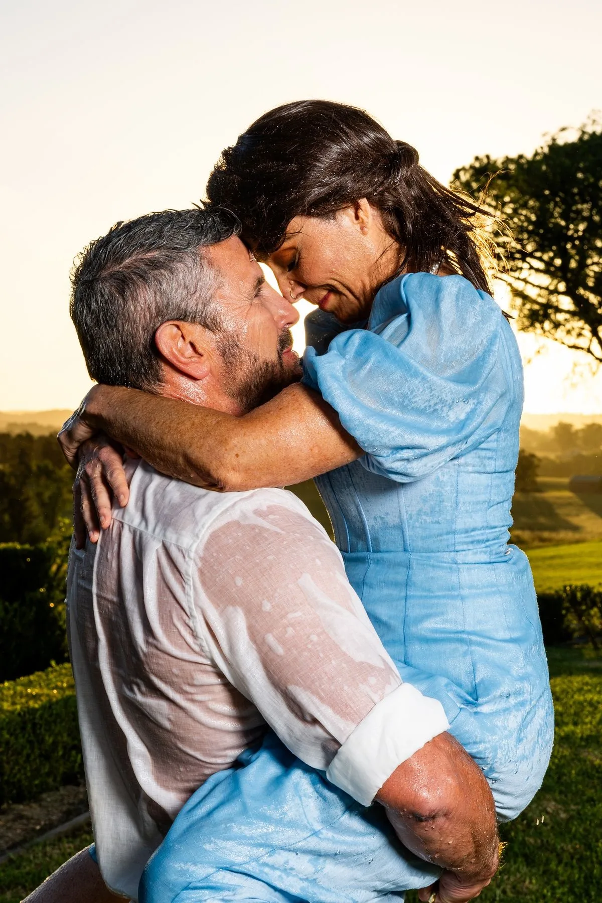 Pip and Bear The Golden Bachelor Australia photoshoot The Notebook