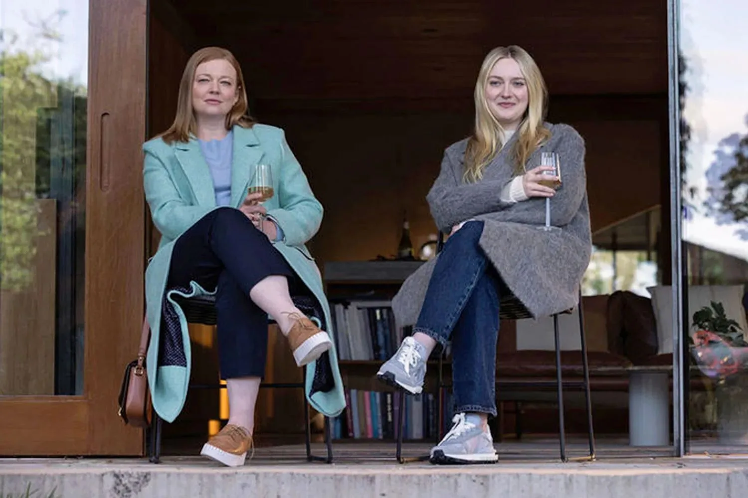 Sarah Snook and Dakota Fanning in All Her Fault