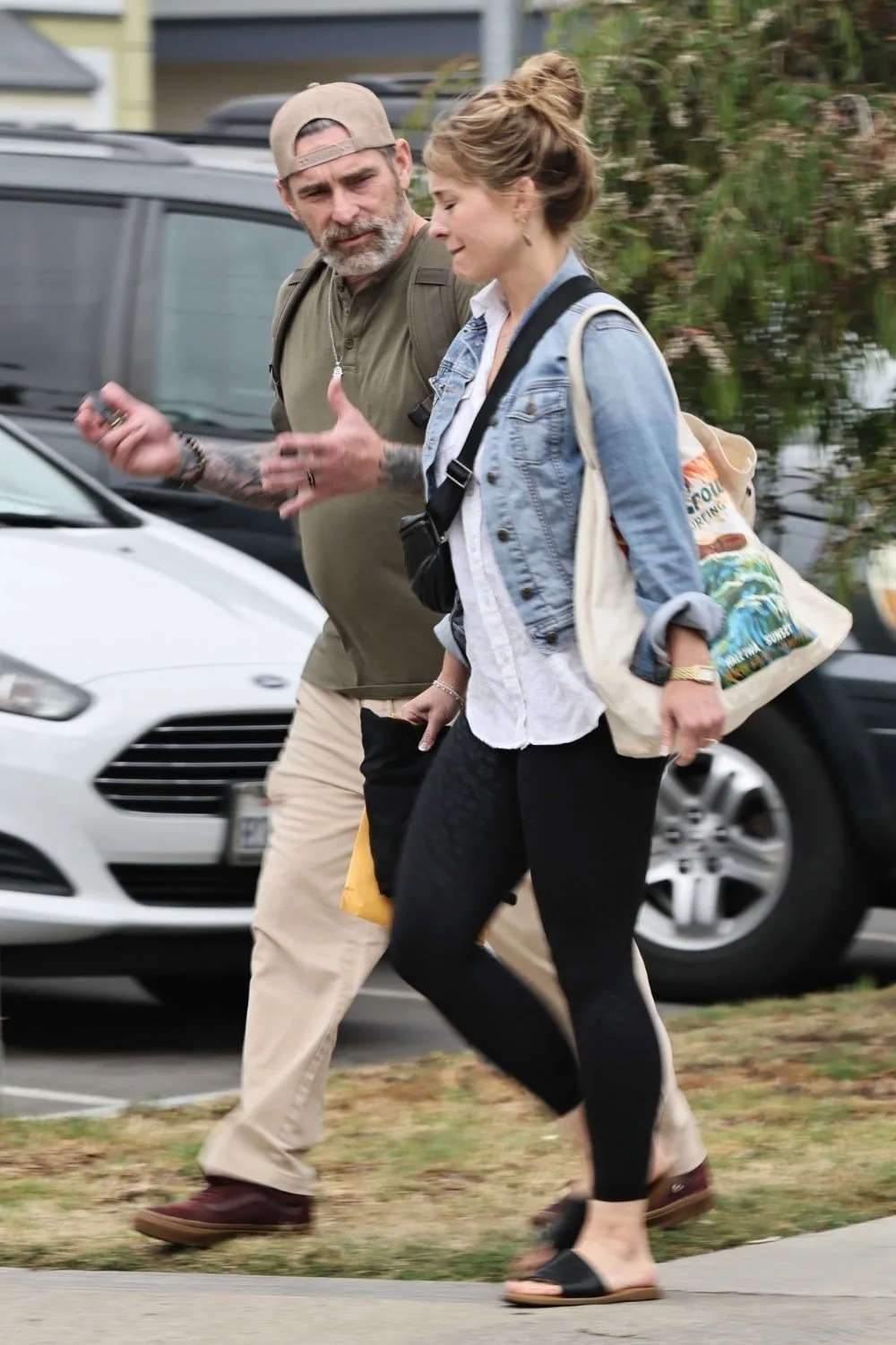 Allison Mack and her husband