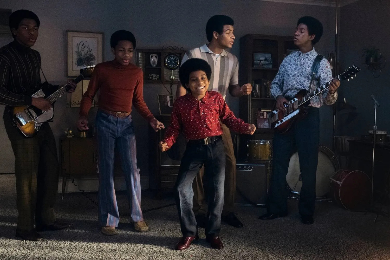 the jackson five portrayed in the film as young